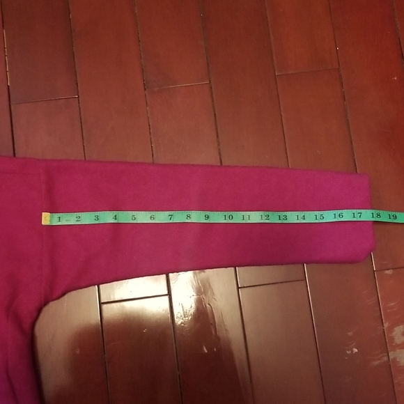 Unbranded X-Small Magenta Wool Coat - Picture 9 of 10